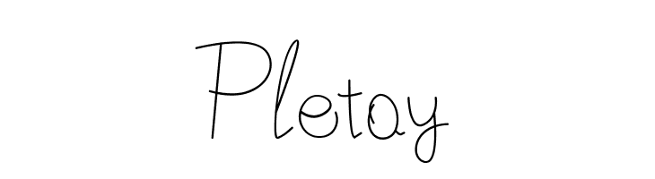 Pletoy  Frei Schriftart Herunterladen