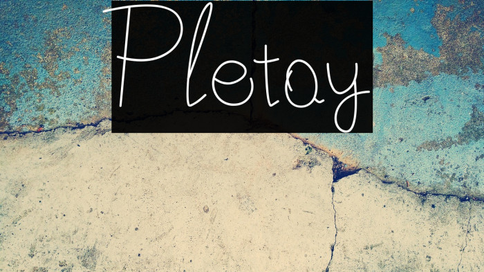 Pletoy Example 1