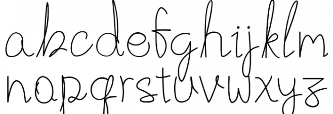 Pletoy 字体 小写
