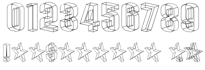 Plexifont BV Font OTHER CHARS
