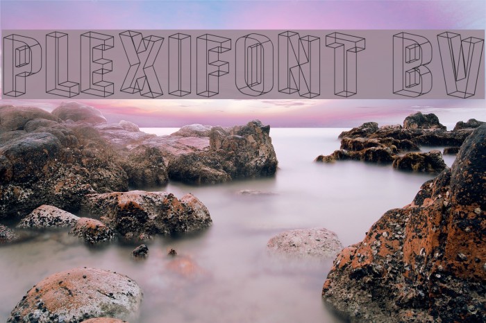Plexifont BV Font examples