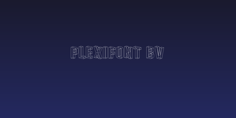 Plexifont BV Social Header
