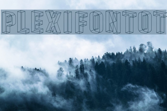 PlexifontOT Font examples