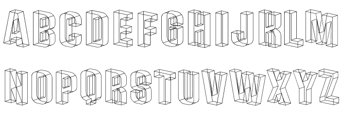 PlexifontOT Font LOWERCASE