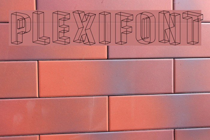 Plexifont Font examples