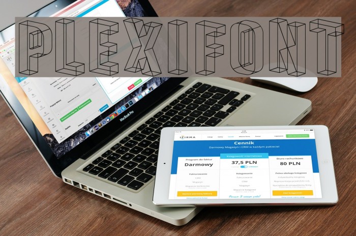 Plexifont Font examples