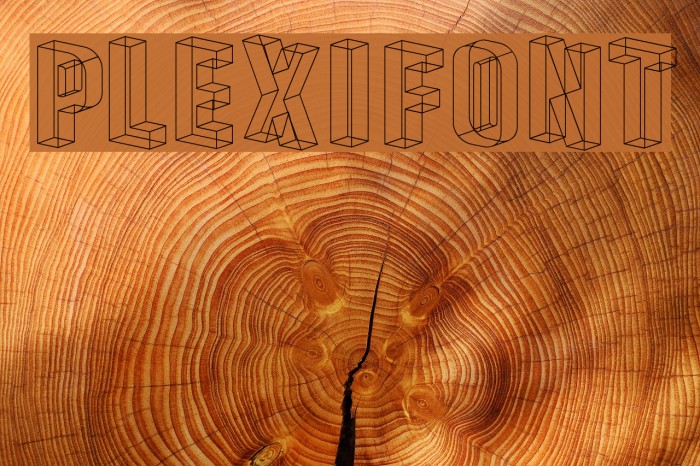 Plexifont Font examples