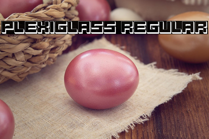 Plexiglass Regular Example 1