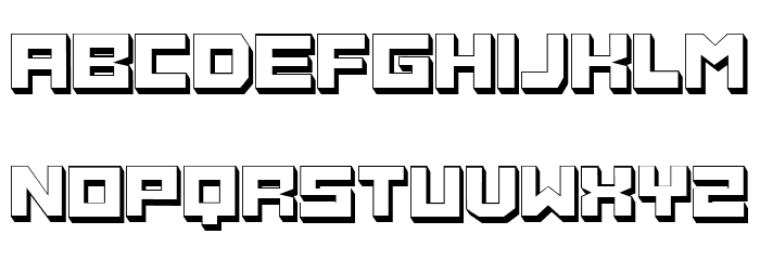 Plexiglass Regular Font LOWERCASE