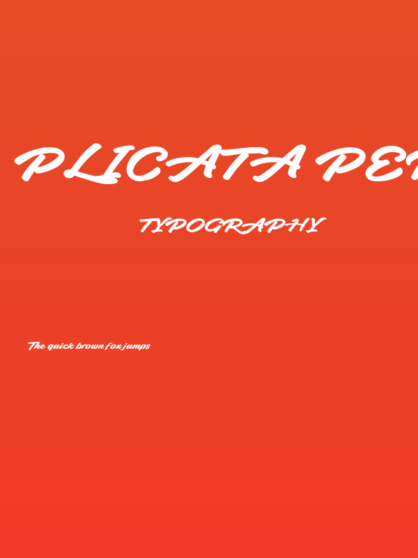 Plicata PERSONAL USE ONLY Poster