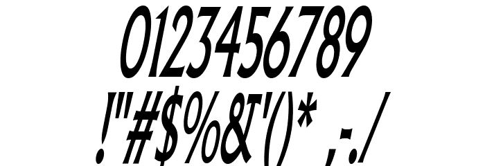 Pliskin Snake-Eyes-Italic Font OTHER CHARS