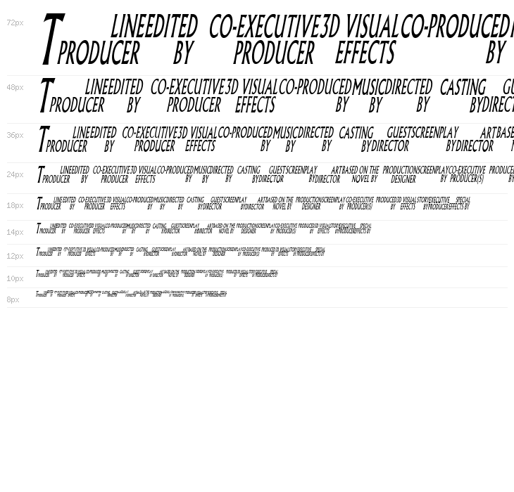 Pliskin Snake-Eyes-Italic Waterfall