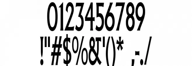 Pliskin Snake-Eyes Font OTHER CHARS