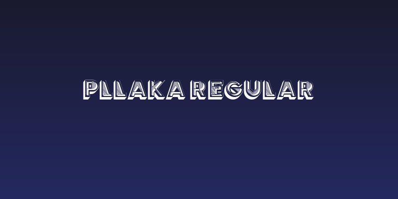 Pllaka Regular Social Header