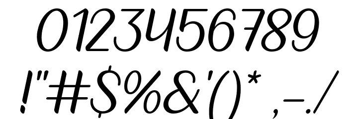 Plom Praeng Font OTHER CHARS