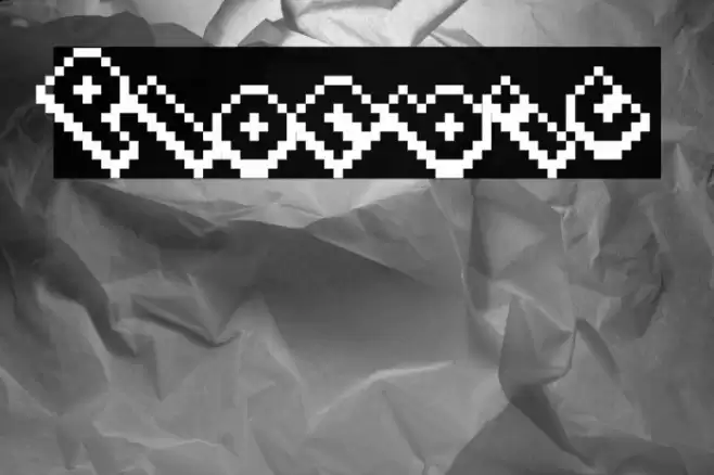 Plonbic Font examples