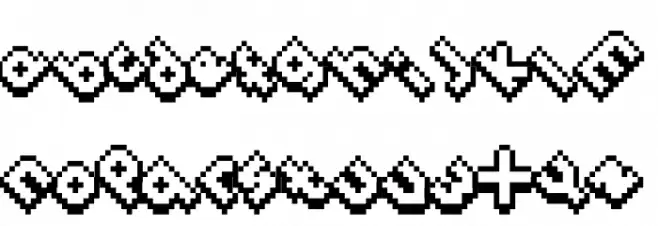 Plonbic Schriftart Kleinbuchstaben