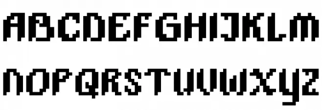 PlopDump Fonte MAIÚSCULAS