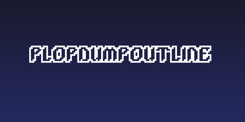 PlopDumpOutline Social Header