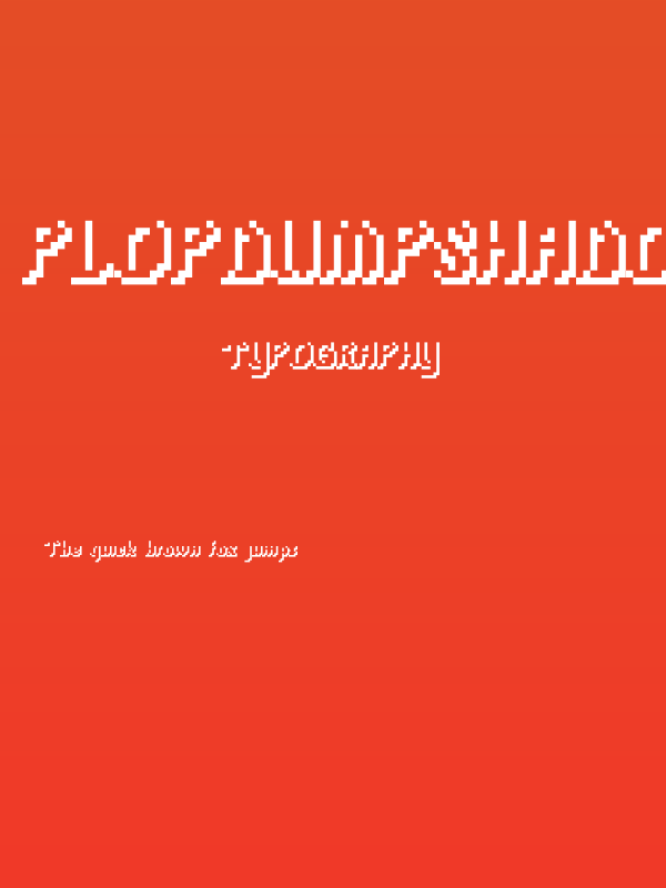 PlopDumpShadow Poster