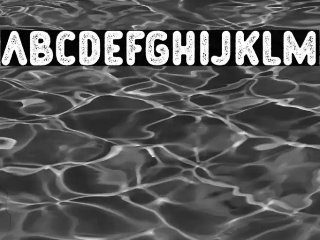 Plopin Rough Font examples