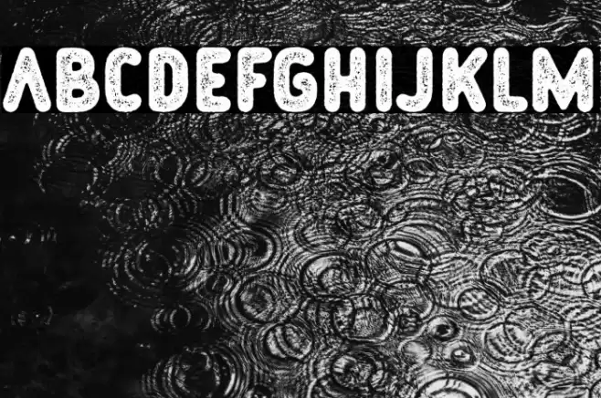 Plopin Rough Font examples