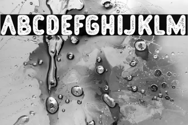 Plopin Rough Font examples