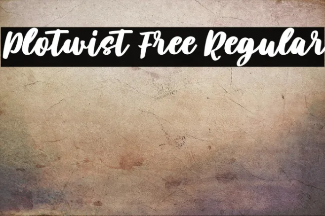 Plotwist Free Regular Example 1