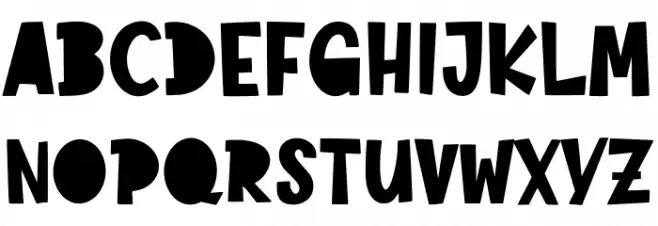 Pluckypot Free Regular Schriftart Groß