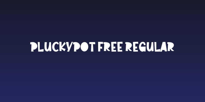 Pluckypot Free Regular Social Header