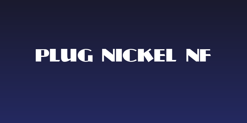 Plug Nickel NF Social Header