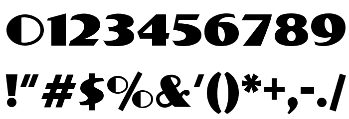 PlugNickelNF Font OTHER CHARS