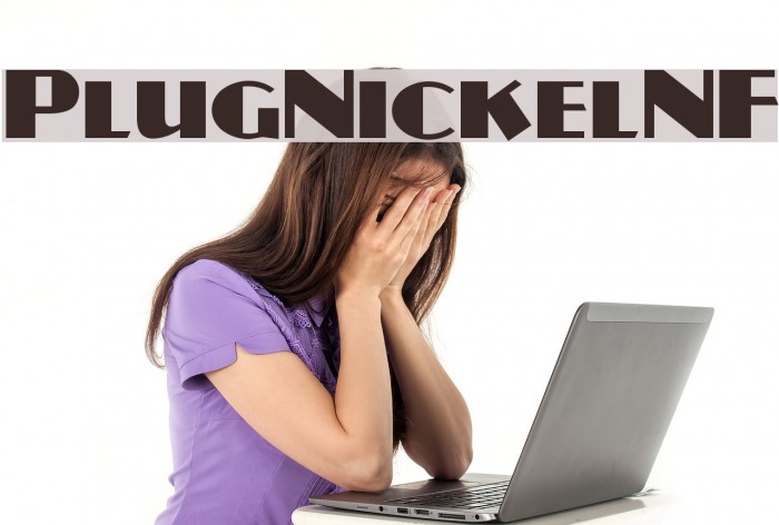 PlugNickelNF Font examples
