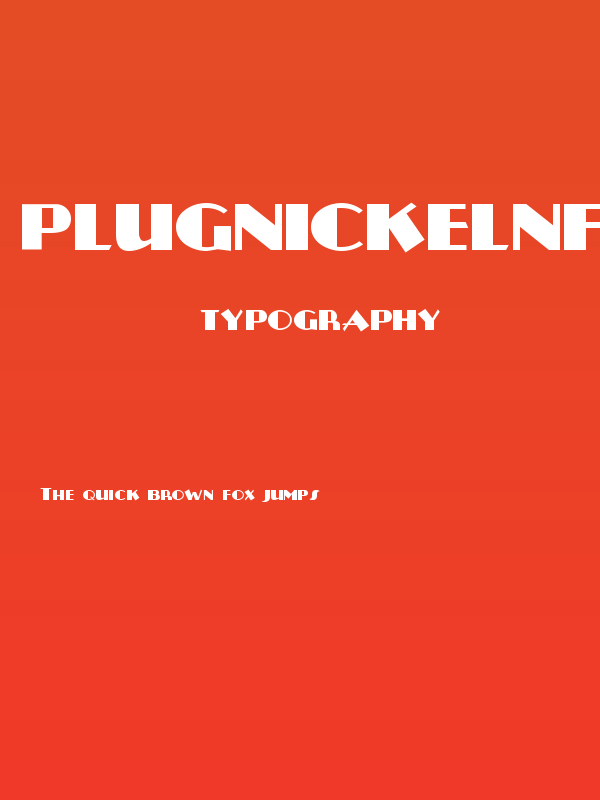 PlugNickelNF Poster
