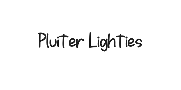 Pluiter Lighties Logo