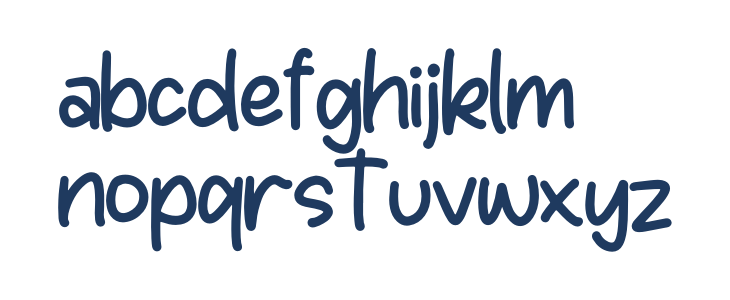 Pluiter Lighties Lowercase