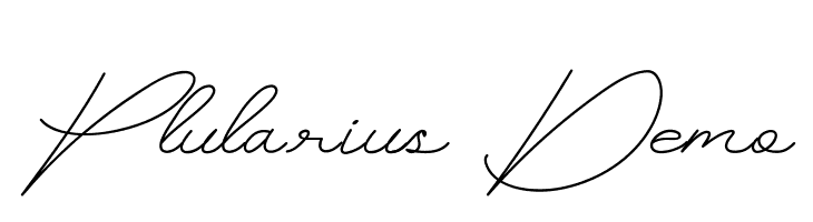 Plularius Demo  font caratteri gratis