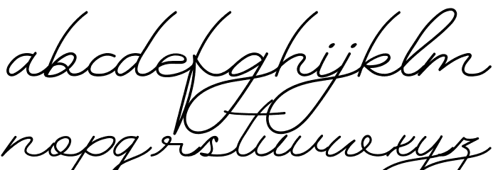Plularius Demo Font LOWERCASE