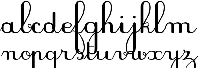 PlumBAL Font LOWERCASE