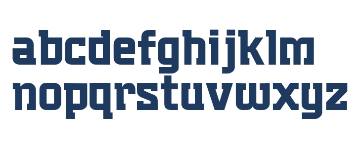 Plumber's Gothic Lowercase