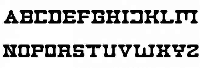 Plumbing Schriftart Groß