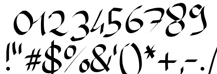 PlumePLUME Font OTHER CHARS