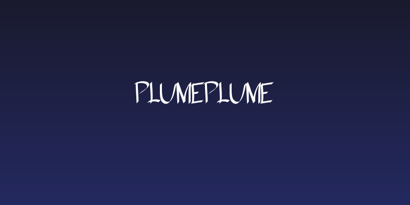 PlumePLUME Social Header