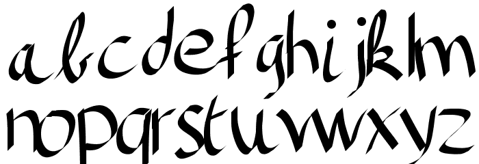 PlumePLUME Font LOWERCASE