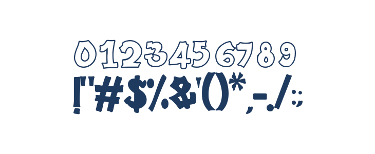 Plump Outline Other Characters