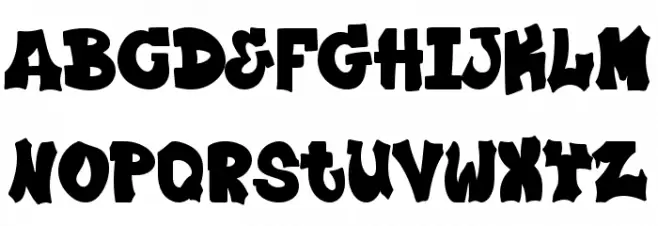 Plump Parade Шрифта ВЕРХНИЙ