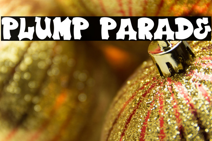Plump Parade Example 1