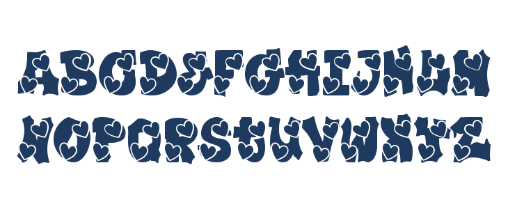 Plump Valentine Lowercase