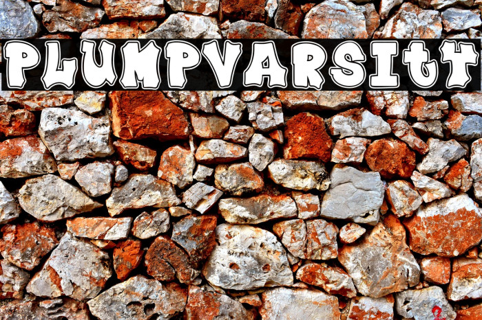 Plump Varsity Example 1