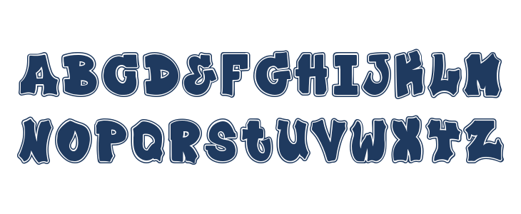 Plump Varsity Lowercase